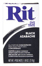 Rit 1.13 oz Black For Fabric Dye, Pack of 6