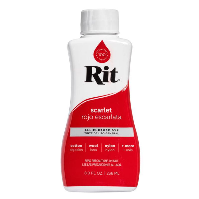 Rit 8 oz Scarlet For Fabric Dye, Pack of 3