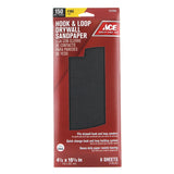 Ace 10-1/2 in. L X 4-1/2 in. W 150 Grit Silicon Carbide Drywall Sanding Sheet 6 pk, Pack of 5