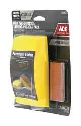 Ace 2-5/8 in. W X 5 in. L Assorted 220 Grit Sanding Block Kit