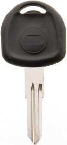 Hy-Ko 18GM105 Chip Key Blank, Brass, Nickel