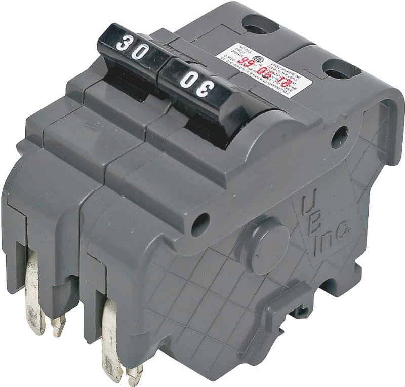 Federal Pacific UBIF230N Circuit Breaker, Type NA, 30 A, 2-Pole, 120/240 V, Plug
