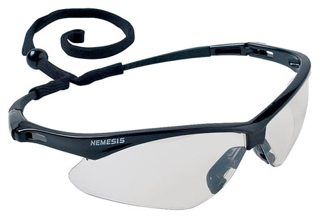 Jackson Safety V30 Nemesis Series 25685 Safety Glasses, Unisex, Universal Lens, Scratch-Resistant Lens, Nylon Frame
