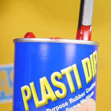 Plasti Dip Flat/Matte Red Multi-Purpose Rubber Coating 14.5 oz oz