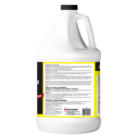 Moldex Mold Killer No Scent Disinfectant Deodorizer and Cleaner 1 gal, Pack of 4
