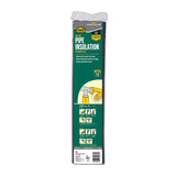 M-D 50235 Tube Pipe Insulation, 3 ft L, Polyethylene, Black, 7/8 in Pipe, Pack of 18
