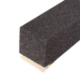 M-D 52052 Expandable Weatherseal, 1 in W, 13 ft L, 1 in Thick, Foam, Black