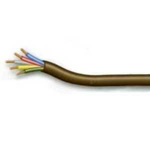 Southwire 553056607 Thermostat Wire, 18 AWG Wire, 5-Conductor, 250 ft L, Copper Conductor, Polypropylene Insulation
