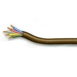 Southwire 553056607 Thermostat Wire, 18 AWG Wire, 5-Conductor, 250 ft L, Copper Conductor, Polypropylene Insulation