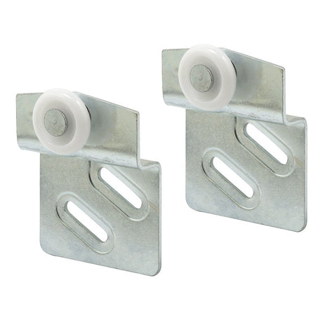 Prime-Line N 6668 Roller Assembly, 7/8 in Dia Roller, Steel, 2-Roller, 60 lb
