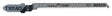 Bosch T101AO Jig Saw Blade, 3-1/4 in L, 20 TPI, HCS Cutting Edge