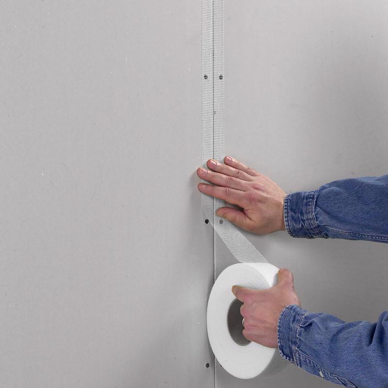 Saint-Gobain ADFORS FibaTape 500 ft. L X 1-7/8 in. W Fiberglass Mesh White Self Adhesive Drywall Joi