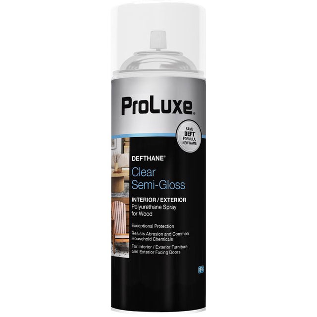Deft Semi-Gloss Clear Oil-Based Polyurethane Spray 11.5 oz, Pack of 6