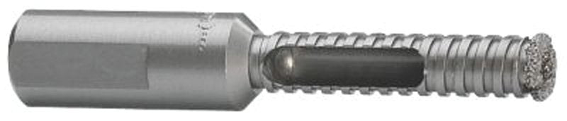 Lenox Diamond 121074DGDS Hole Saw, 1/4 in Dia, 1-1/8 in D Cutting, 3/8 in Arbor, Diamond Cutting Edge