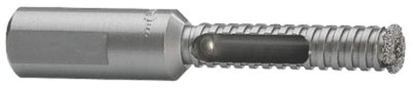 Lenox Diamond 121074DGDS Hole Saw, 1/4 in Dia, 1-1/8 in D Cutting, 3/8 in Arbor, Diamond Cutting Edge