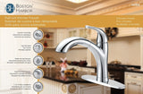 Boston Harbor TOBI21040009CP Pull-Out Kitchen Faucet, 1.8 gpm, 1-Faucet Handle, 1, 3-Faucet Hole, Metal/Plastic