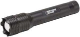 PowerZone 12106 Tactical Flashlight, AA Battery, LED Lamp, 1000 Lumens, 150 m Beam Distance, 12 hr Run Time, Black