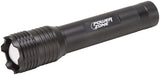 PowerZone 12106 Tactical Flashlight, AA Battery, LED Lamp, 1000 Lumens, 150 m Beam Distance, 12 hr Run Time, Black