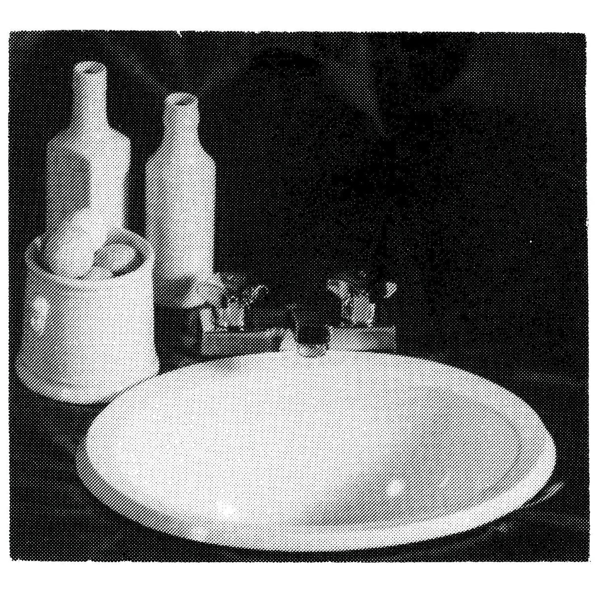 IVORY-WHITE ABS OVAL SINK