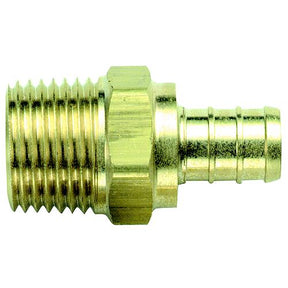 Bristol 49UTMC33 QestPEX Male Adapter, 1/2" Barb x 1/2" MPT