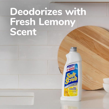 Soft Scrub Lemon Scent Cleanser 24 oz Cream