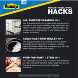 Rhodes American 000 Grade Extra Fine Steel Wool Pad 12 pk, Pack of 6