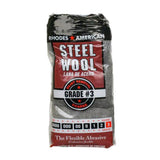 Rhodes American 3 Grade Coarse Steel Wool Pad 12 pk, Pack of 6