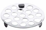 Plumb Pak PP820-55 Drain Guard Strainer, 1-5/8 in Dia, Stainless Steel, Pack of 6