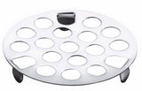 Plumb Pak PP820-55 Drain Guard Strainer, 1-5/8 in Dia, Stainless Steel, Pack of 6