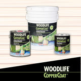 Woodlife Coppercoat Green Water-Based Wood Preservative 0.88 gal, Pack of 4