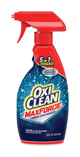 OxiClean No Scent Laundry Stain Remover Liquid 12 oz, Pack of 12