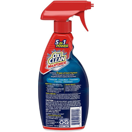 OxiClean No Scent Laundry Stain Remover Liquid 12 oz, Pack of 12