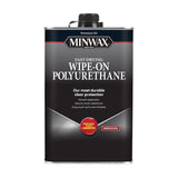 Minwax Wipe-On Poly Gloss Clear Oil-Based Polyurethane 1 pt, Pack of 6