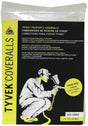 Trimaco 14125 Professional Painter's Coverall, 3XL, Zipper Closure, Tyvek, White
