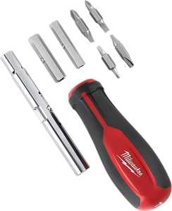 Milwaukee 48-22-2760 Screwdriver, Rubber Handle