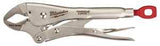 Milwaukee Torque Lock 48-22-3610 Locking Plier, 10.2 in OAL, 1-7/8 in Jaw Opening, Ergonomic Handle, 19/32 in W Jaw