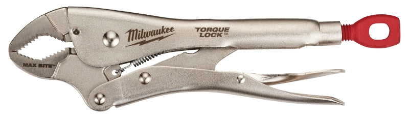 Milwaukee Torque Lock 48-22-3610 Locking Plier, 10.2 in OAL, 1-7/8 in Jaw Opening, Ergonomic Handle, 19/32 in W Jaw