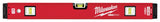 Milwaukee REDSTICK Series MLBXM24 Magnetic Box Level, 24 in L, 3-Vial, 1-Hang Hole, Magnetic, Aluminum, Red