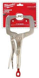 Milwaukee Torque Lock 48-22-3531 Locking C-Clamp, 11 in OAL, 4 in Max Opening Size, 4 in D Throat, Alloy Steel Body