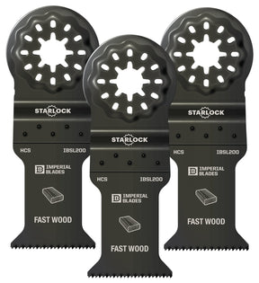 Imperial Blades Starlock IBSL200-3 Standard Blade, 18 TPI, HCS