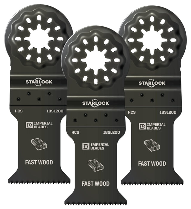 Imperial Blades Starlock IBSL200-3 Standard Blade, 18 TPI, HCS