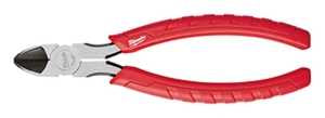 Milwaukee 48-22-6107 Diagonal Cutting Plier, 7 in OAL, 11/32 in Cutting Capacity, 1.13 in Jaw Opening, Red Handle