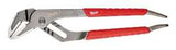 Milwaukee 48-22-6310 Plier, 10 in OAL, 2 in Jaw, Red Handle, Comfort Grip Handle, 1.36 in L Jaw