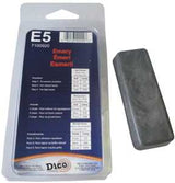 Dico 7100920 Buffing Compound, 1/2 in Thick, Emery, Black
