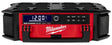 Milwaukee M18 PACKOUT Series 2950-20 Jobsite Charger Radio, Tool Only, 18 V, 5 Ah, 18-Channel, Bluetooth 4.2