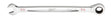 Milwaukee 45-96-9210 Ratcheting Combination Wrench, SAE, 5/16 in Head, 5-3/4 in L, 12-Point, Steel, Chrome-Plated