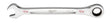 Milwaukee 45-96-9226 Ratcheting Combination Wrench, SAE, 13/16 in Head, 11.1 in L, 12-Point, Steel, Chrome-Plated