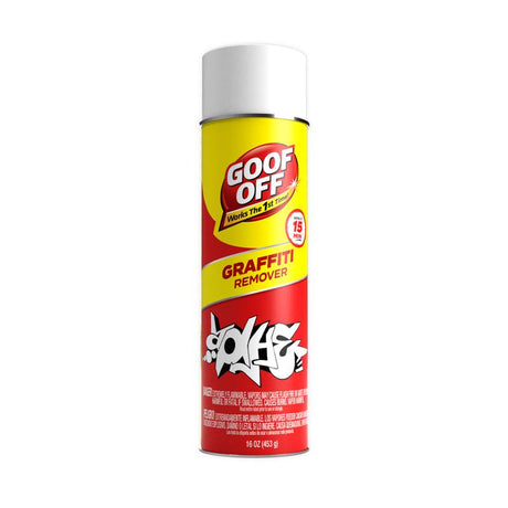 Goof Off Pro Strength Graffiti All Purpose Remover 16 oz, Pack of 6