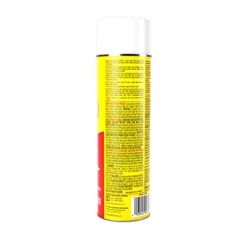 Goof Off Pro Strength Graffiti All Purpose Remover 16 oz, Pack of 6