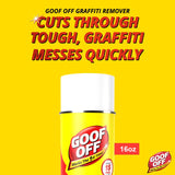 Goof Off Pro Strength Graffiti All Purpose Remover 16 oz, Pack of 6
